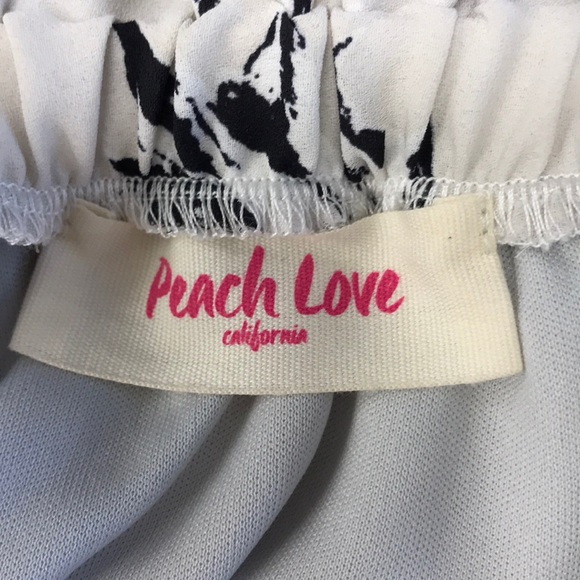 Pineapple Print Off Shoulder Blouse - Picture 5 of 12